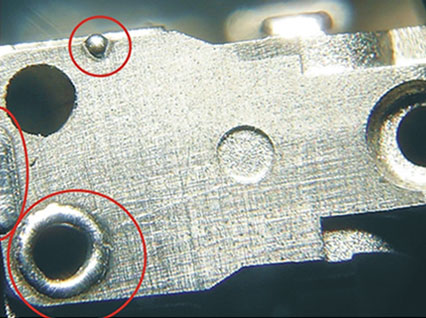 <a href='http://m.123328.net/product/3.htm' class='text_a'>模具激光焊機</a>修復(fù)模具效果